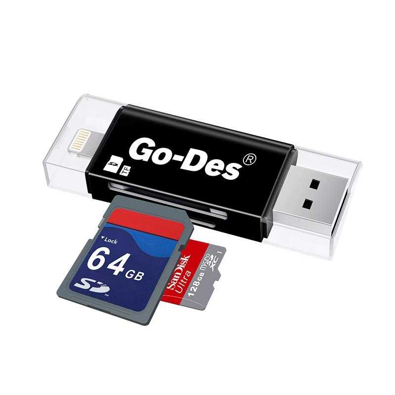 Go-Des GD-DK102 Lightning Kart Okuyucu - 4 Go-Des GD-DK102 Lightning Kart Okuyucu - 4